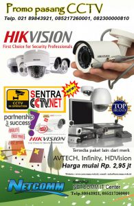 Promo pasang CCTV murah