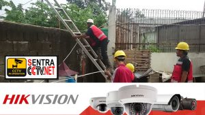 Proses Installasi Cable CCTV