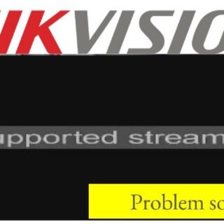 Unsupported stream Type
